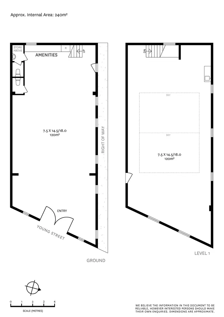Floorplan of Homely warehouse listing, 2A Young Street, Annandale NSW 2038