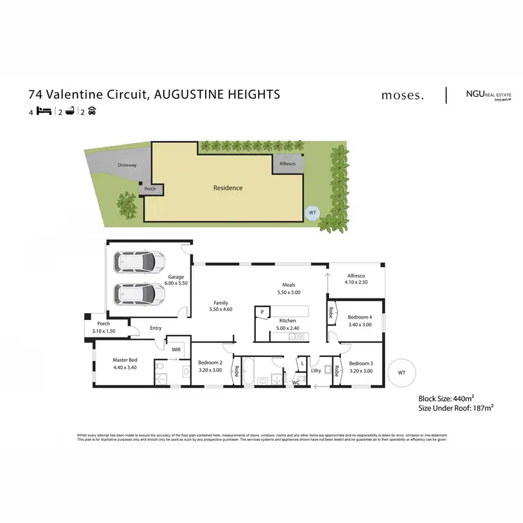Floorplan of Homely house listing, 74 Valentine Circuit, Augustine Heights QLD 4300