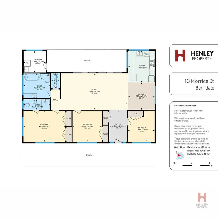 Floorplan of Homely house listing, 13 Morrice Street, Berridale NSW 2628