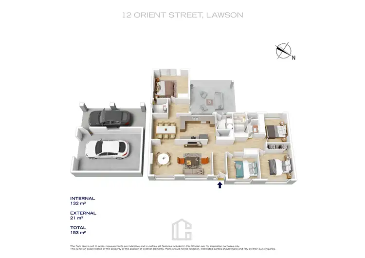 Floorplan of Homely house listing, 12 Orient Street, Lawson NSW 2783