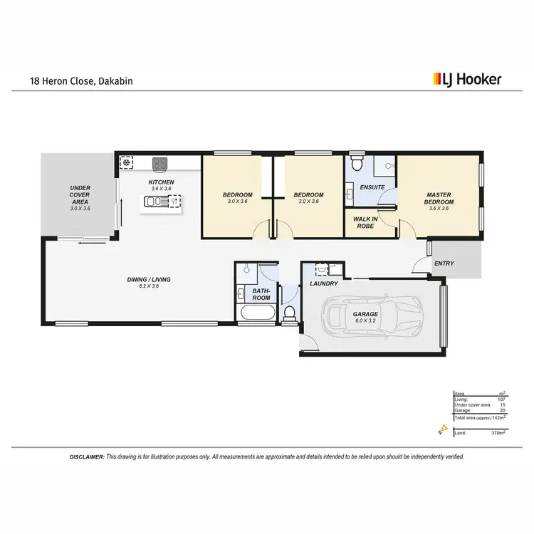 Floorplan of Homely house listing, 18 Heron Close, Dakabin QLD 4503