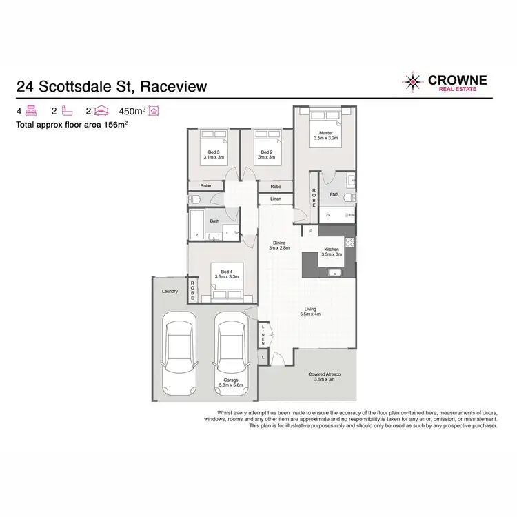Floorplan of Homely house listing, 24 Scottsdale Street, Raceview QLD 4305