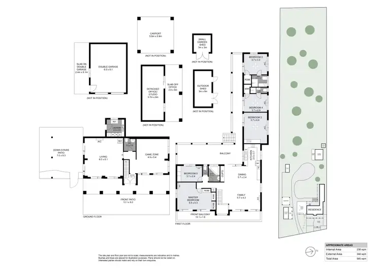 Floorplan of Homely house listing, 33-35 Woodlands Drive, Thornlands QLD 4164
