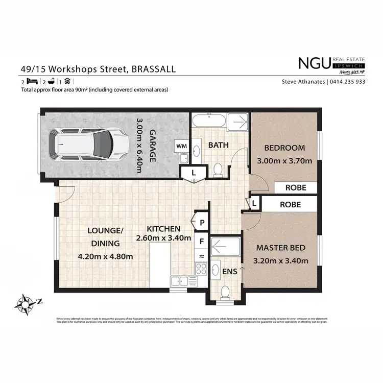 Floorplan of Homely unit listing, 49/15 Workshops Street, Brassall QLD 4305