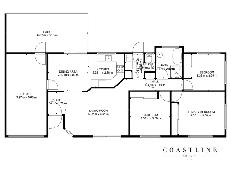 Floorplan of Homely unit listing, 1/37 Faldt Street, Norville QLD 4670