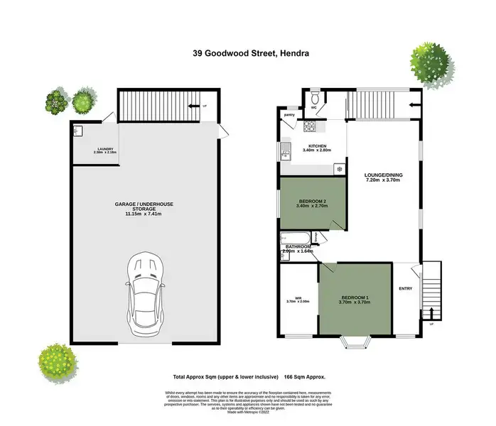 Floorplan of Homely house listing, 39 Goodwood Street, Hendra QLD 4011