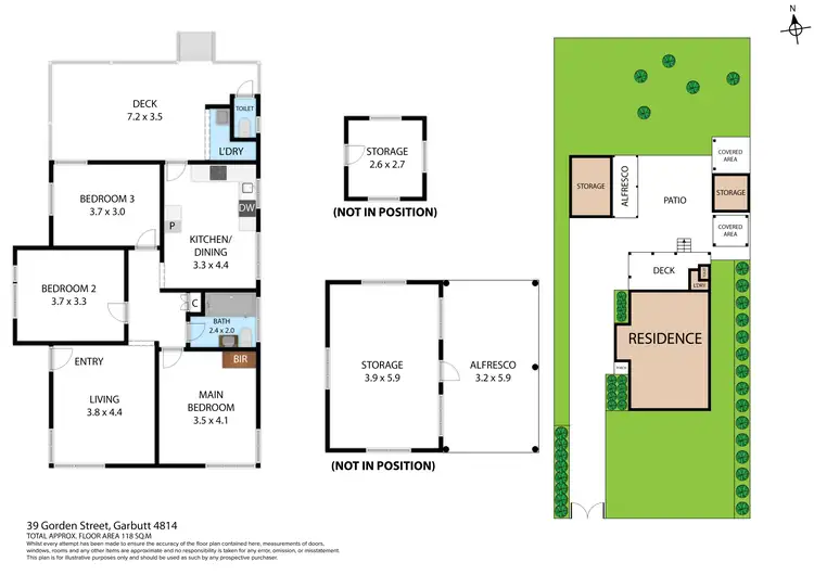 Floorplan of Homely house listing, 39 Gorden Street, Garbutt QLD 4814