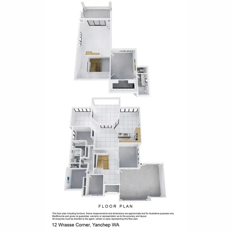Floorplan of Homely house listing, 12 Wrasse Corner, Yanchep WA 6035
