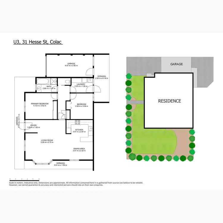 Floorplan of Homely unit listing, 3/31 Hesse Street, Colac VIC 3250