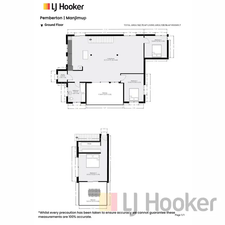 Floorplan of Homely house listing, 55 Parkfield Drive, Northcliffe WA 6262