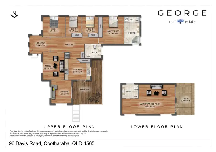 Floorplan of Homely house listing, 96 Davis Road, Cootharaba QLD 4565
