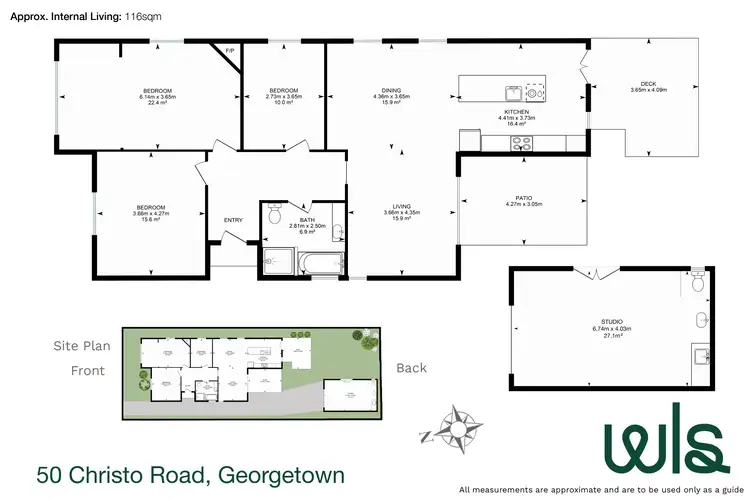 Floorplan of Homely house listing, 50 Christo Road, Georgetown NSW 2298