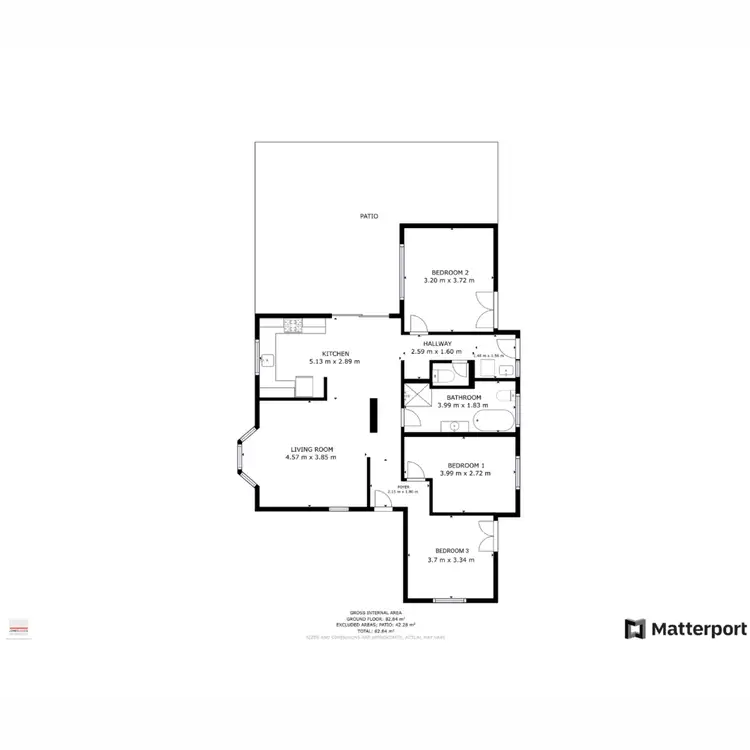 Floorplan of Homely house listing, 14 Elder Way, Bellevue WA 6056