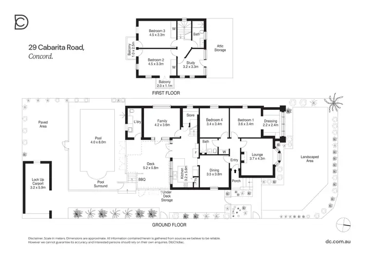 Floorplan of Homely house listing, 29 Cabarita Road, Concord NSW 2137
