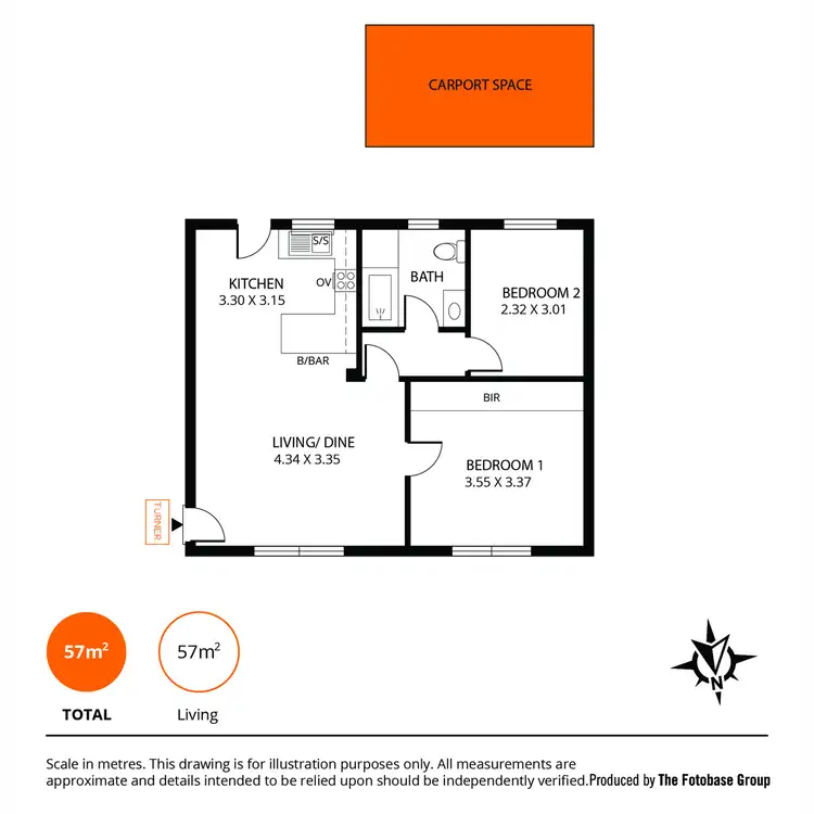 Floorplan of Homely unit listing, 10/463A Portrush Road, Glenside SA 5065