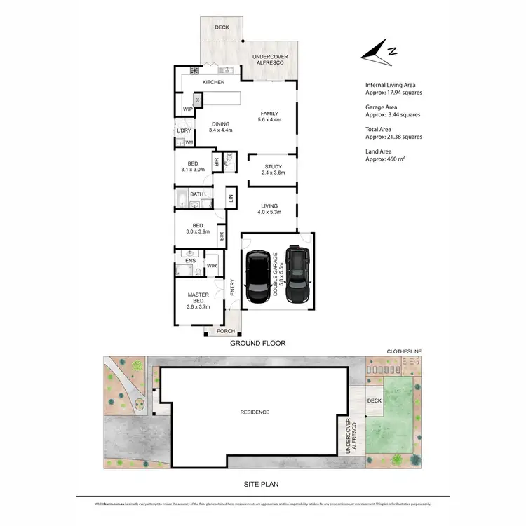 Floorplan of Homely house listing, 16 Seahaven Way, Safety Beach VIC 3936