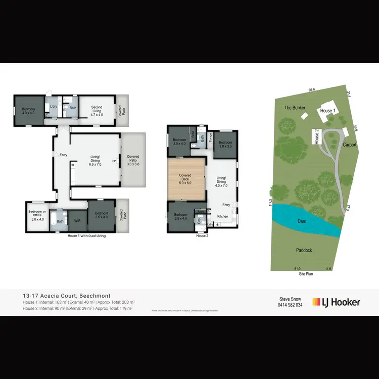 Floorplan of Homely rural property listing, 13-17 Acacia Court, Beechmont QLD 4211