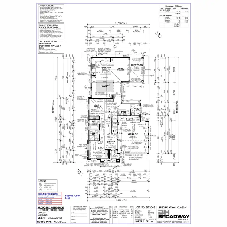 Floorplan of Homely house listing, 48 Bristlebird Circuit, Alkimos WA 6038
