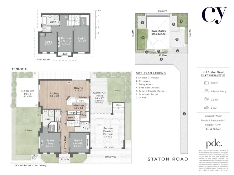 Floorplan of Homely house listing, 20A Staton Road, East Fremantle WA 6158