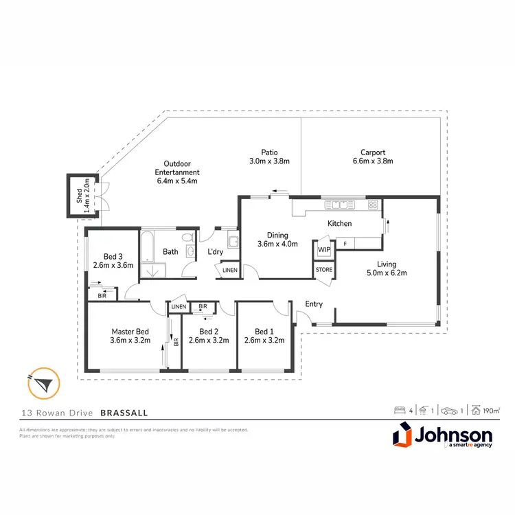 Floorplan of Homely house listing, 13 Rowan Drive, Brassall QLD 4305