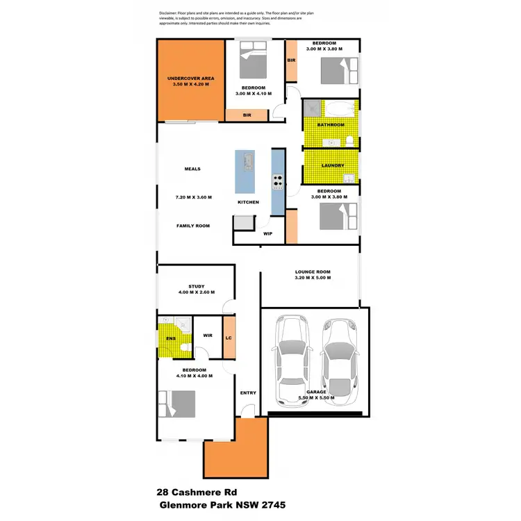 Floorplan of Homely house listing, 28 Cashmere Road, Glenmore Park NSW 2745