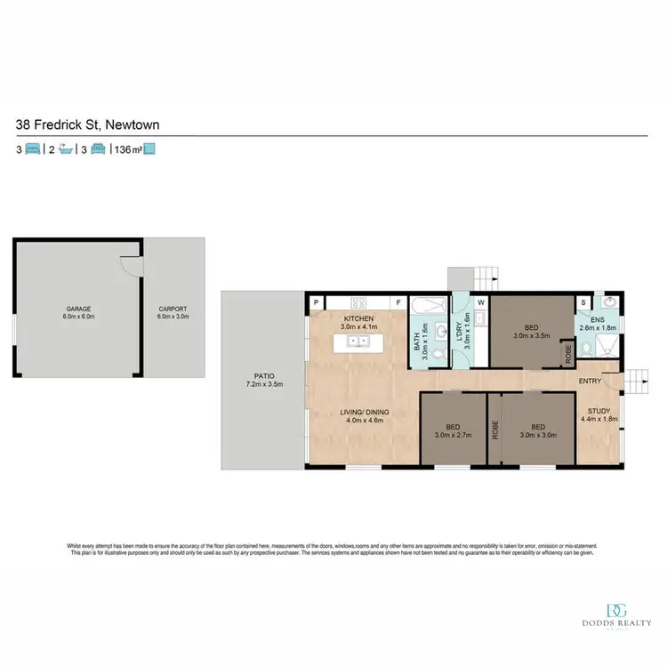 Floorplan of Homely house listing, 38 Frederick Street, Newtown QLD 4305