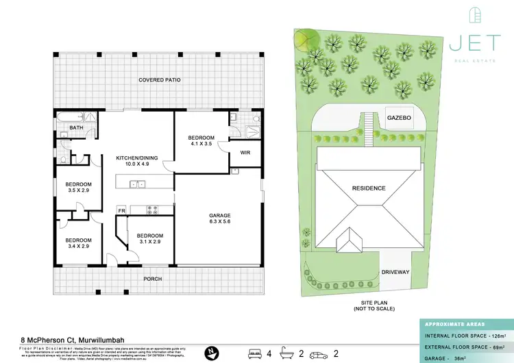 Floorplan of Homely house listing, 8 McPherson Court, Murwillumbah NSW 2484