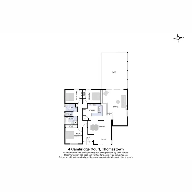 Floorplan of Homely house listing, 4 Cambridge Court, Thomastown VIC 3074