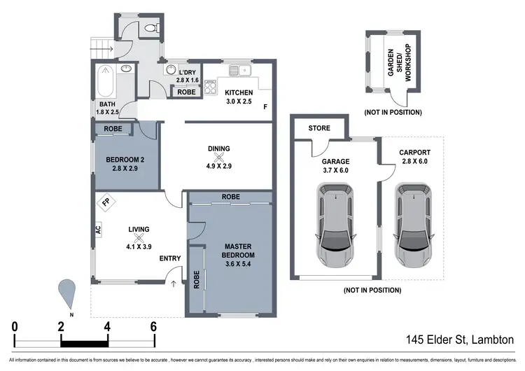 Floorplan of Homely house listing, 145 Elder Street, Lambton NSW 2299