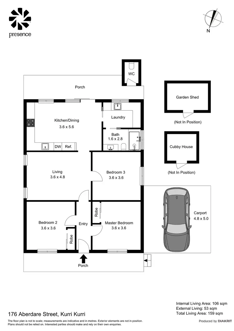 Floorplan of Homely house listing, 176 Aberdare Street, Kurri Kurri NSW 2327