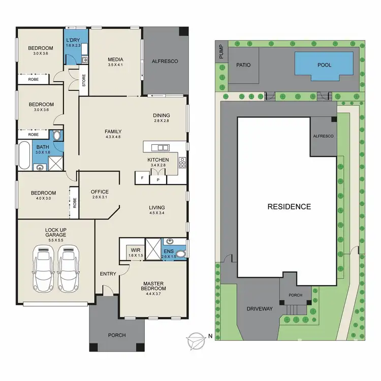 Floorplan of Homely house listing, 17 Emerton Road, North Rothbury NSW 2335