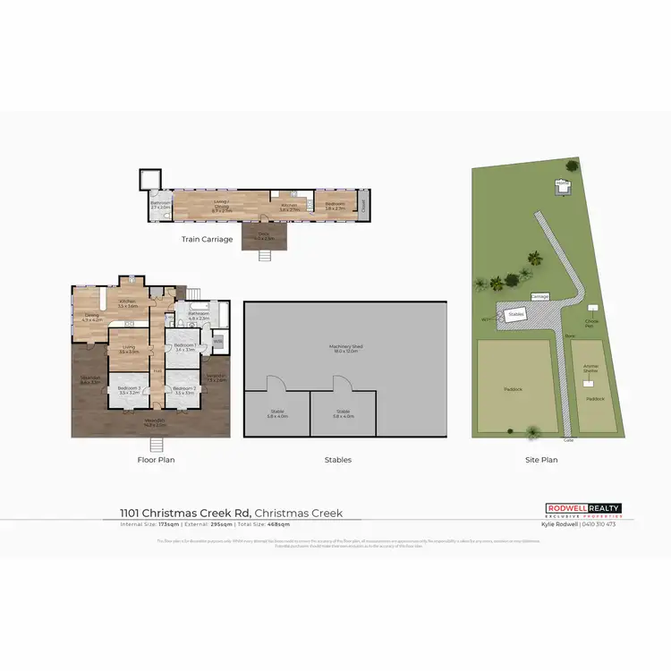 Floorplan of Homely house listing, 1101 Christmas Creek Road, Christmas Creek QLD 4285