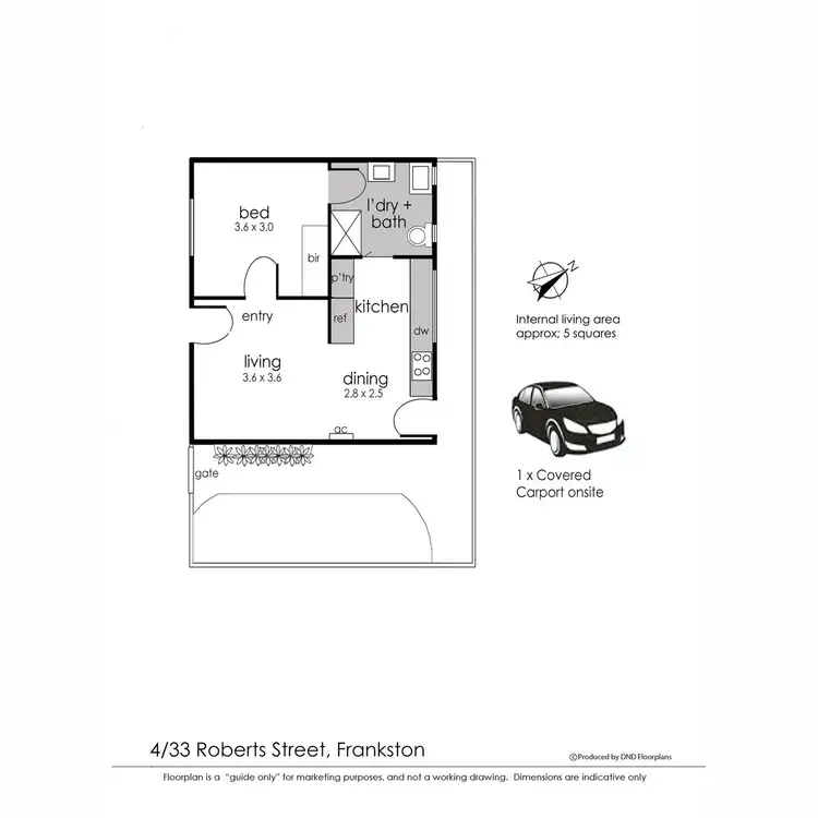 Floorplan of Homely unit listing, 4/35 Roberts Street, Frankston VIC 3199