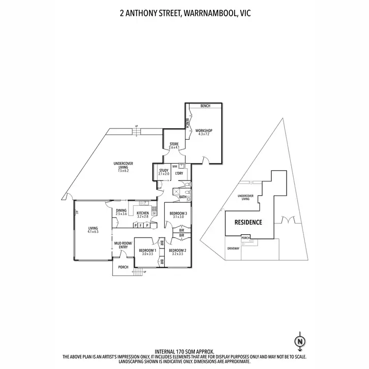 Floorplan of Homely house listing, 2 Anthony Street, Warrnambool VIC 3280