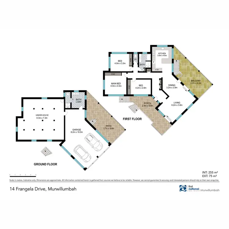 Floorplan of Homely house listing, 14 Frangela Drive, Murwillumbah NSW 2484