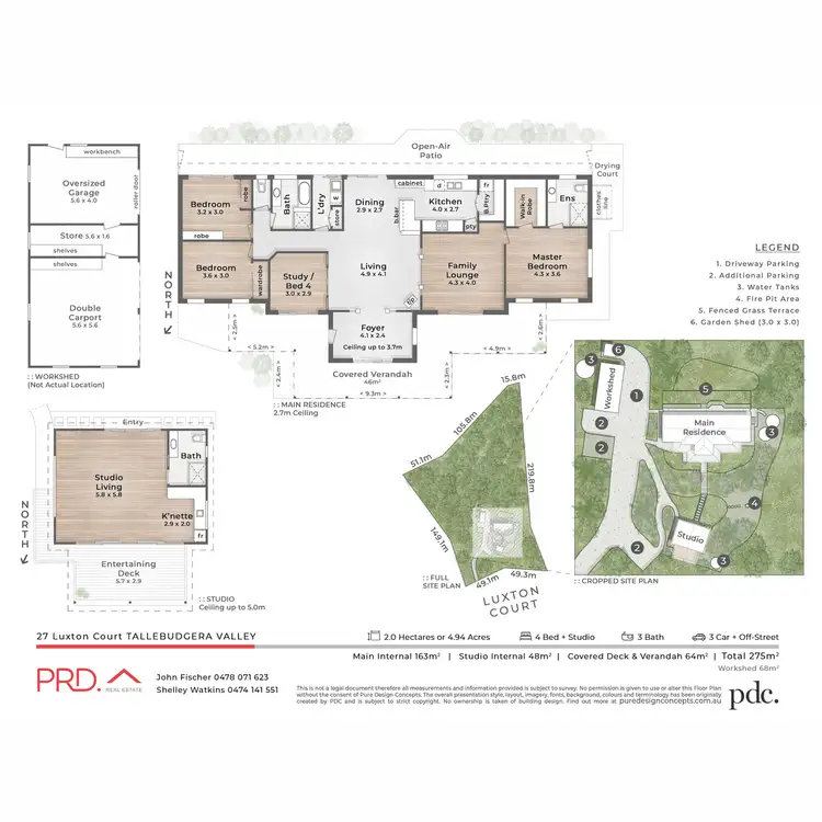 Floorplan of Homely rural property listing, 27 Luxton Court, Tallebudgera Valley QLD 4228
