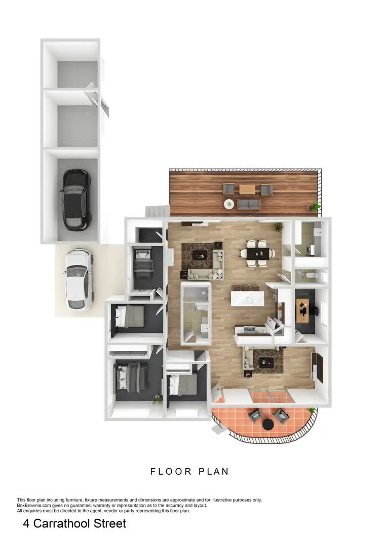 Floorplan of Homely house listing, 4 Carrathool Street, Griffith NSW 2680