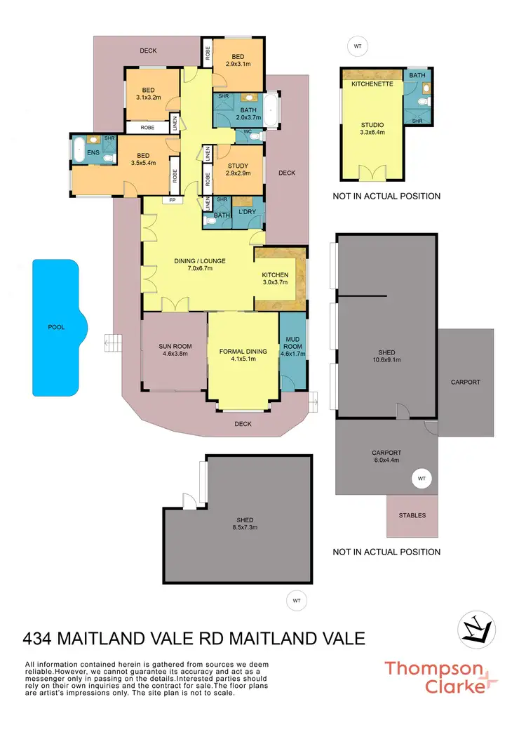 Floorplan of Homely house listing, 434 Maitland Vale Road, Maitland Vale NSW 2320