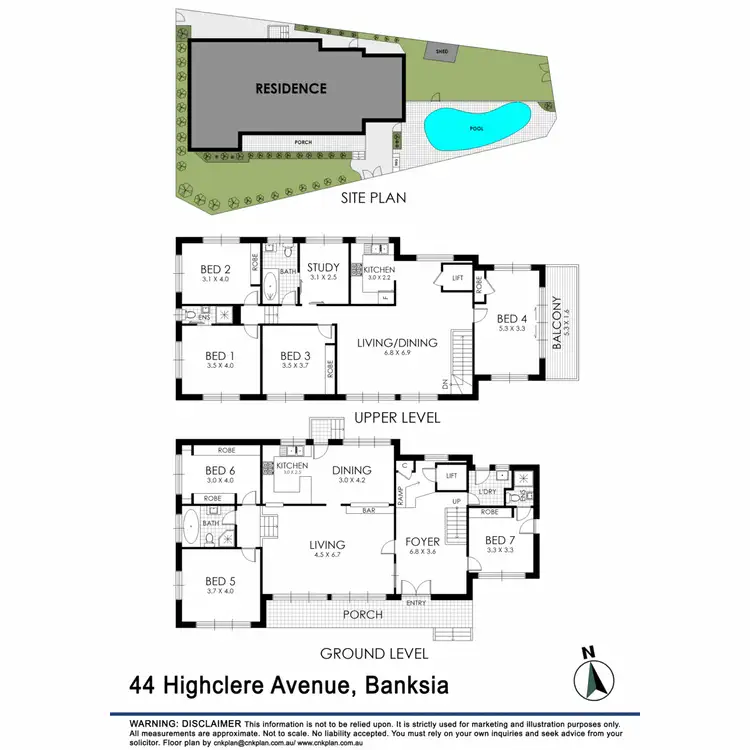 Floorplan of Homely house listing, 44 Highclere Avenue, Banksia NSW 2216