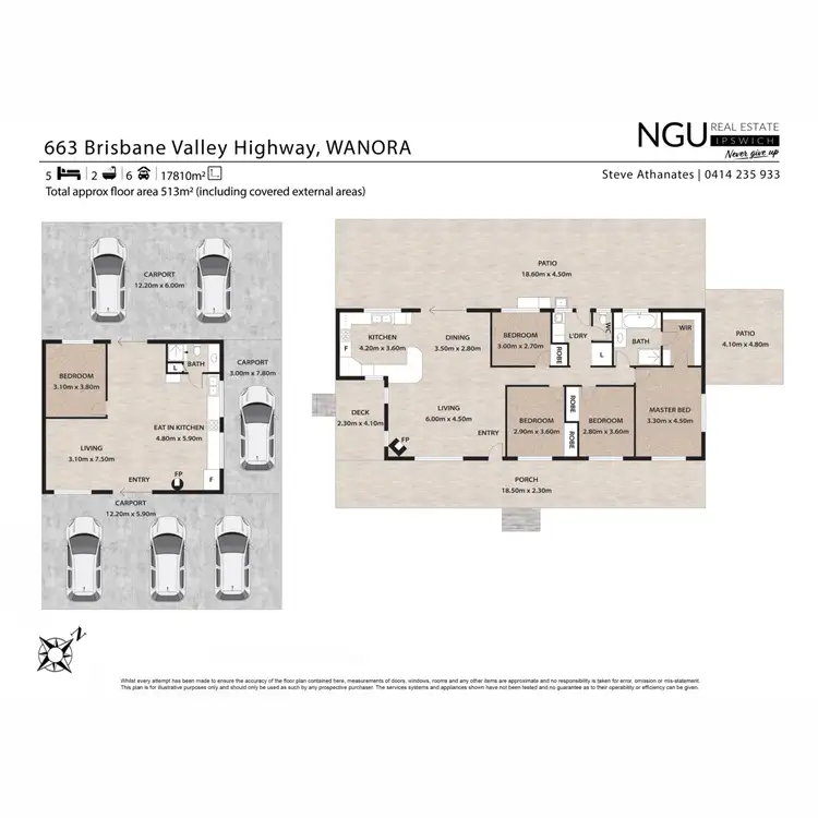 Floorplan of Homely house listing, 663 Brisbane Valley Highway, Wanora QLD 4306