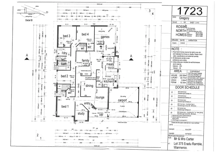 Floorplan of Homely house listing, 42 Eradu Ramble, Hocking WA 6065