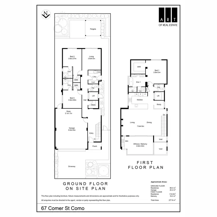 Floorplan of Homely house listing, 67 Comer Street, Como WA 6152