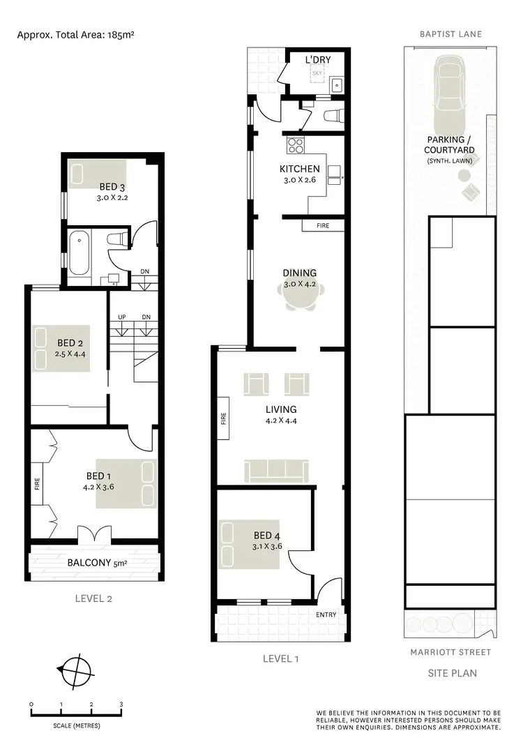 Floorplan of Homely house listing, 75 Marriott Street, Redfern NSW 2016