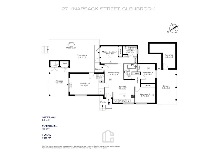 Floorplan of Homely house listing, 27 Knapsack Street, Glenbrook NSW 2773