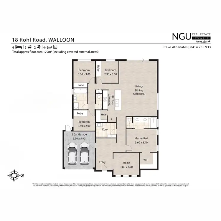 Floorplan of Homely house listing, 18 Rohl Road, Walloon QLD 4306