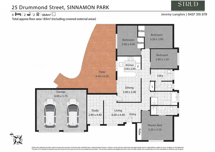 Floorplan of Homely house listing, 25 Drummond Street, Sinnamon Park QLD 4073