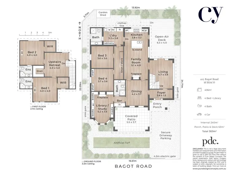 Floorplan of Homely house listing, 102 Bagot Road, Subiaco WA 6008