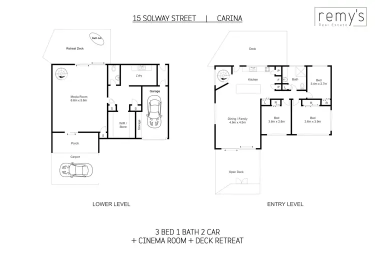 Floorplan of Homely house listing, 15 Solway Street, Carina QLD 4152