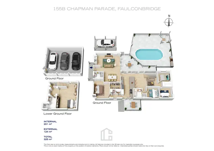 Floorplan of Homely house listing, 155b Chapman Parade, Faulconbridge NSW 2776