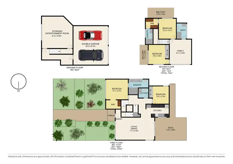 Floorplan of Homely townhouse listing, 1/15-17 Calista Avenue, Oakleigh East VIC 3166